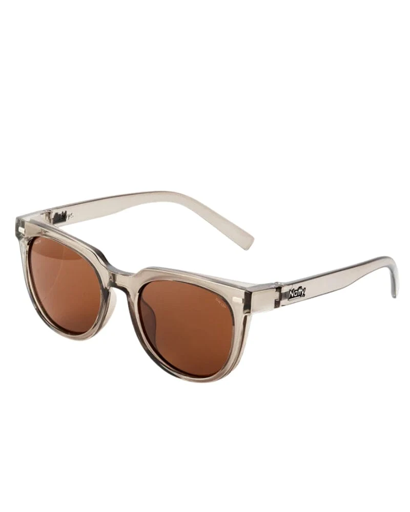 Roys Brown Polarised Safety Glasses - Steel