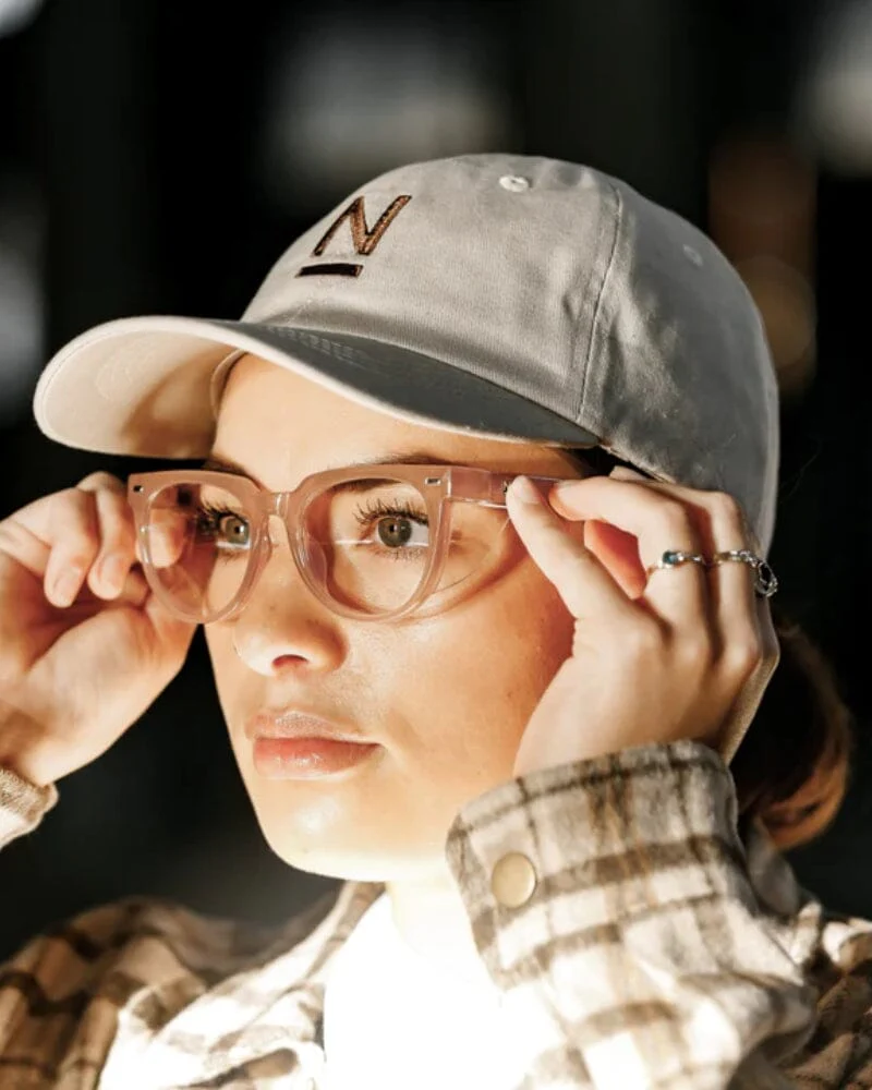 Roys Safety Glasses - Bone/Clear - Image 2