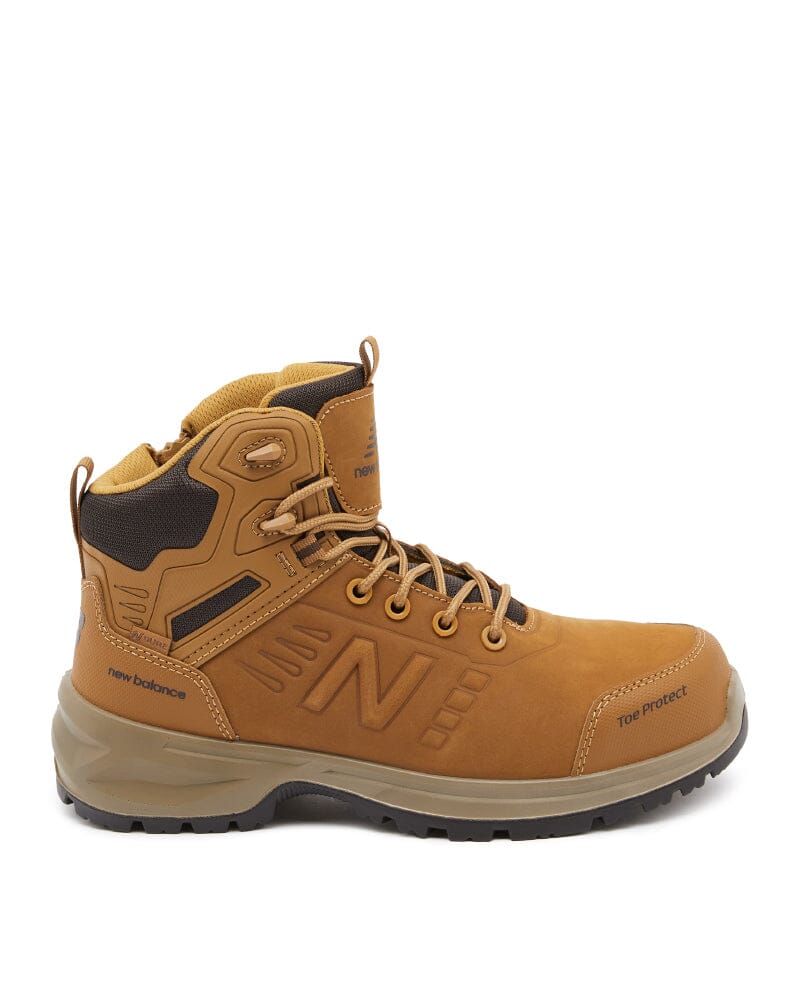 Calibre Zip Side 4E Safety Boot - Wheat - Image 4