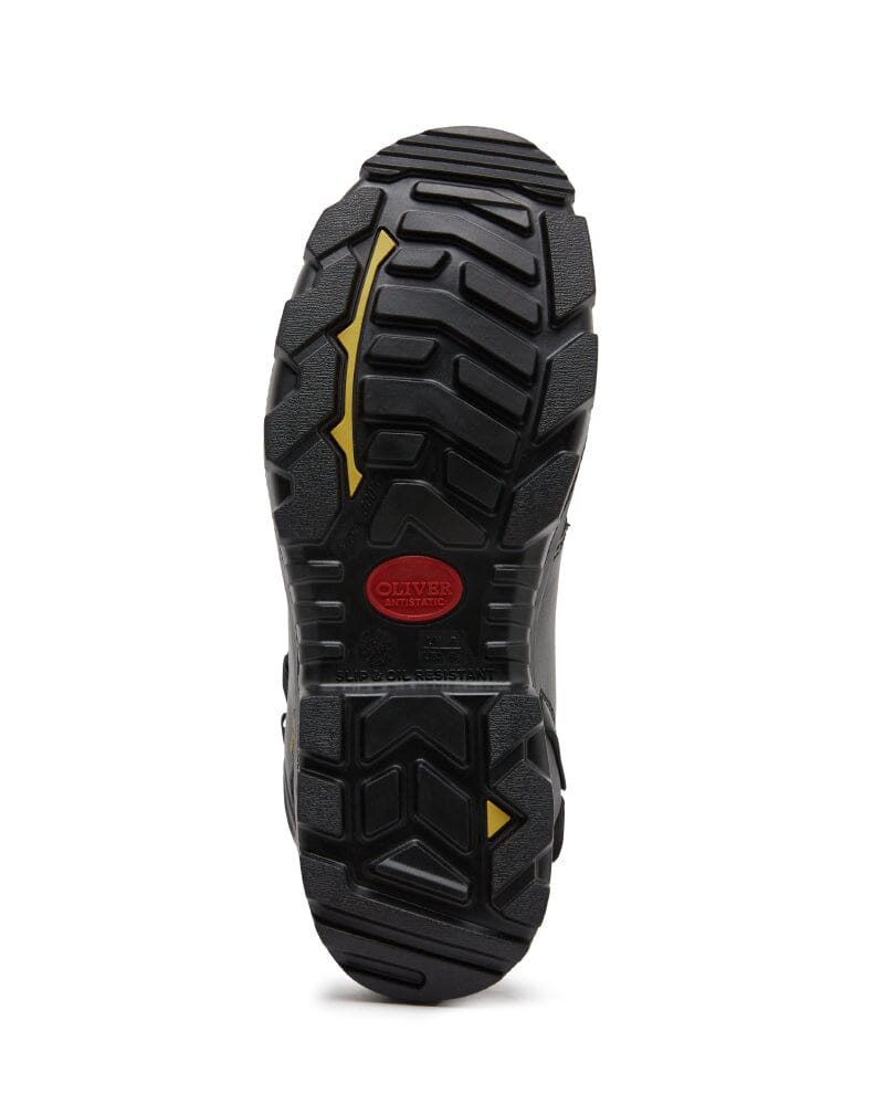 AT 54-540Z Zip Side Safety Boot - Black - Image 6