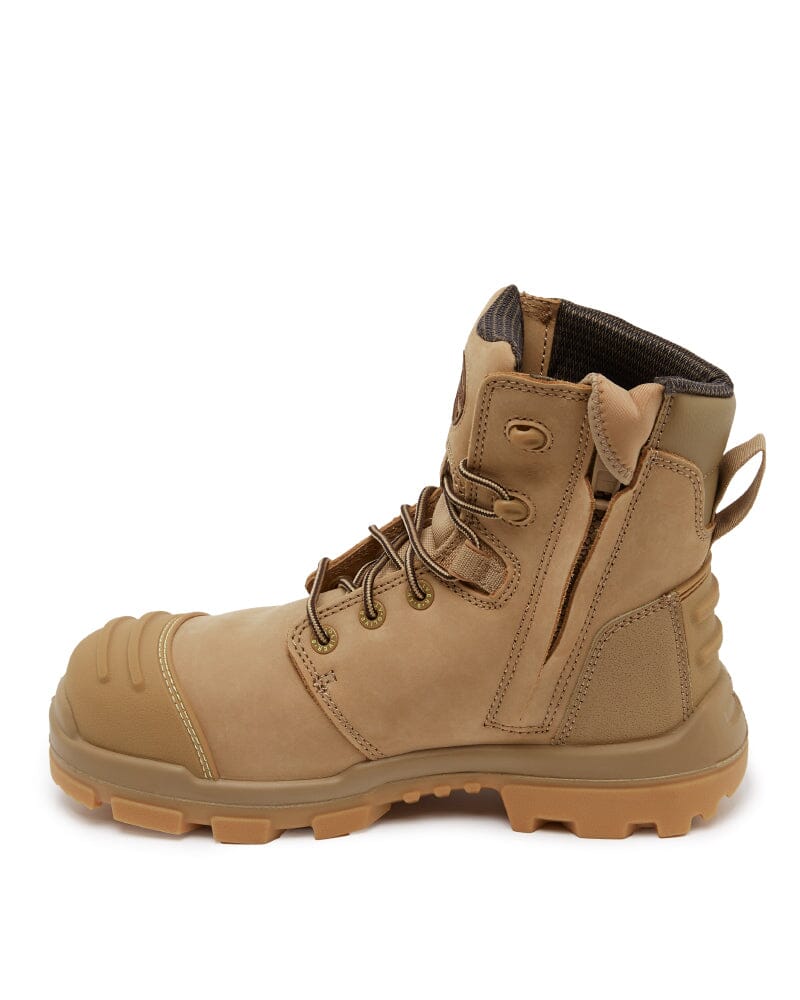 AT 54-552Z Zip Side Safety Boot - Stone - Image 2