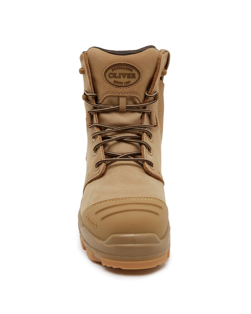 AT 54-552Z Zip Side Safety Boot - Stone - Image 5