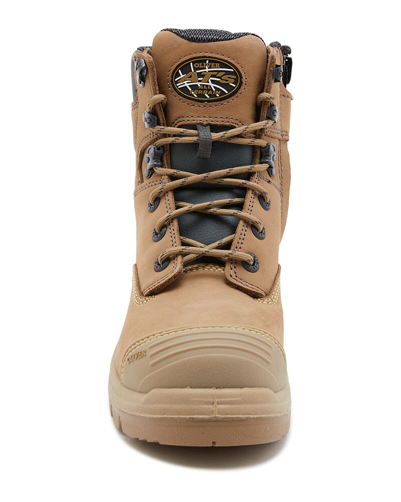 AT 55-352Z Zip Sided Boot - Stone - Image 5