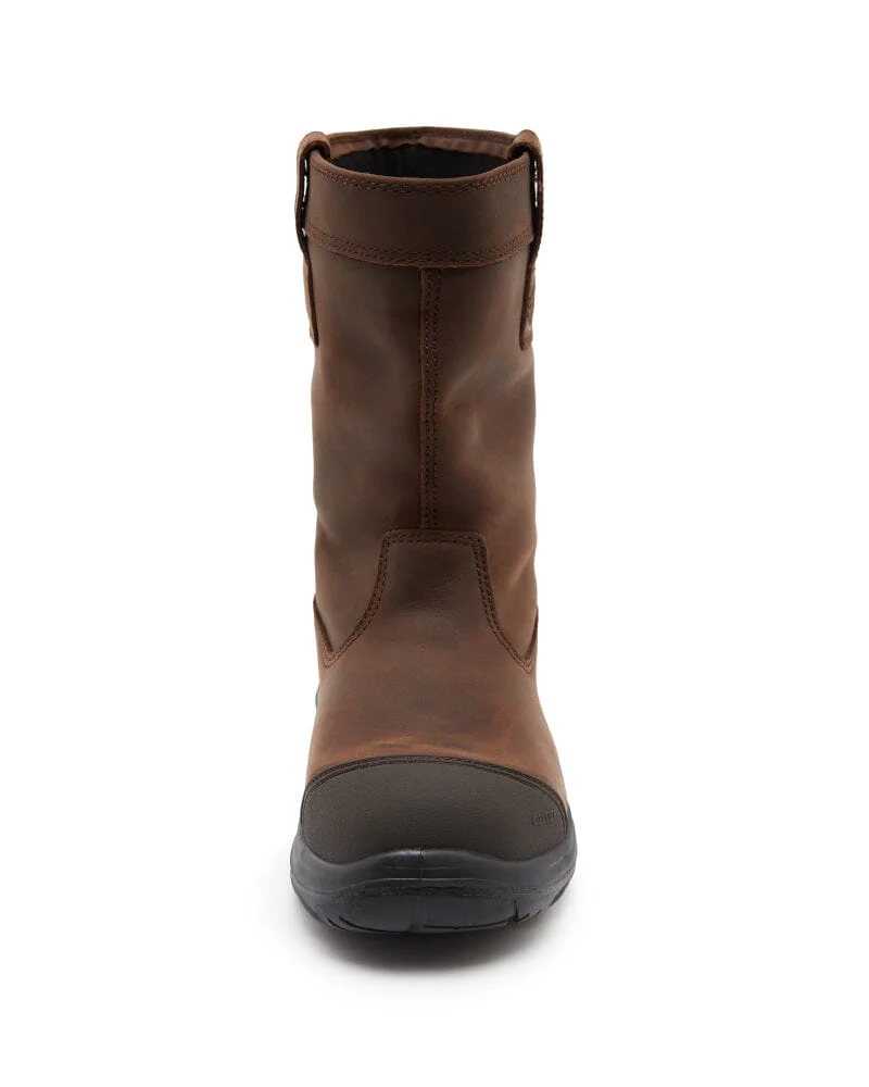 Pull On Riggers Boot - Brown - Image 5