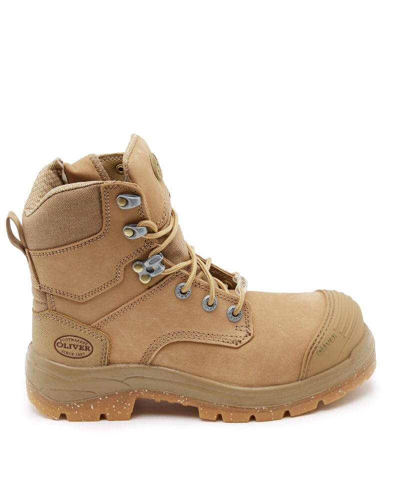 Womens AT 59-452Z Zip Side Boot - Stone - Image 4