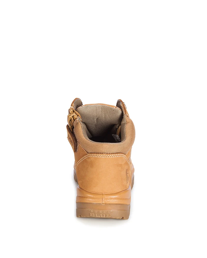 Parkes Zip Scuff Cap Safety Boot - Wheat - Image 3