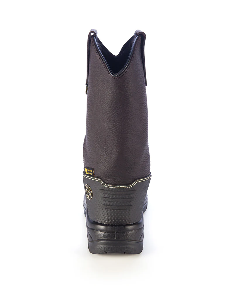 Pull On Waterproof Riggers Boot - Brown - Image 3
