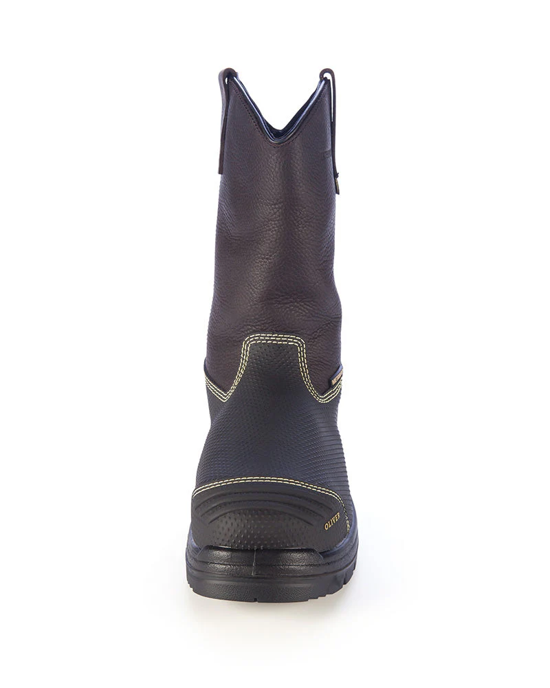 Pull On Waterproof Riggers Boot - Brown - Image 5