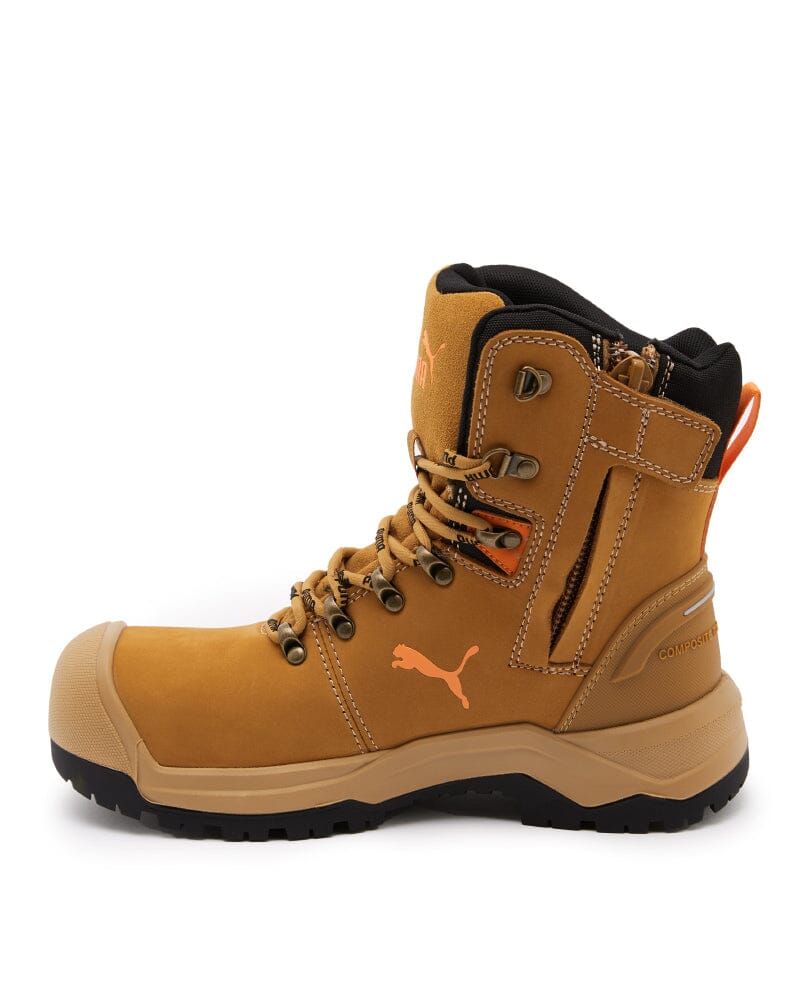 Iron Heavy Duty High Cut Safety Boot - Wheat - Image 2
