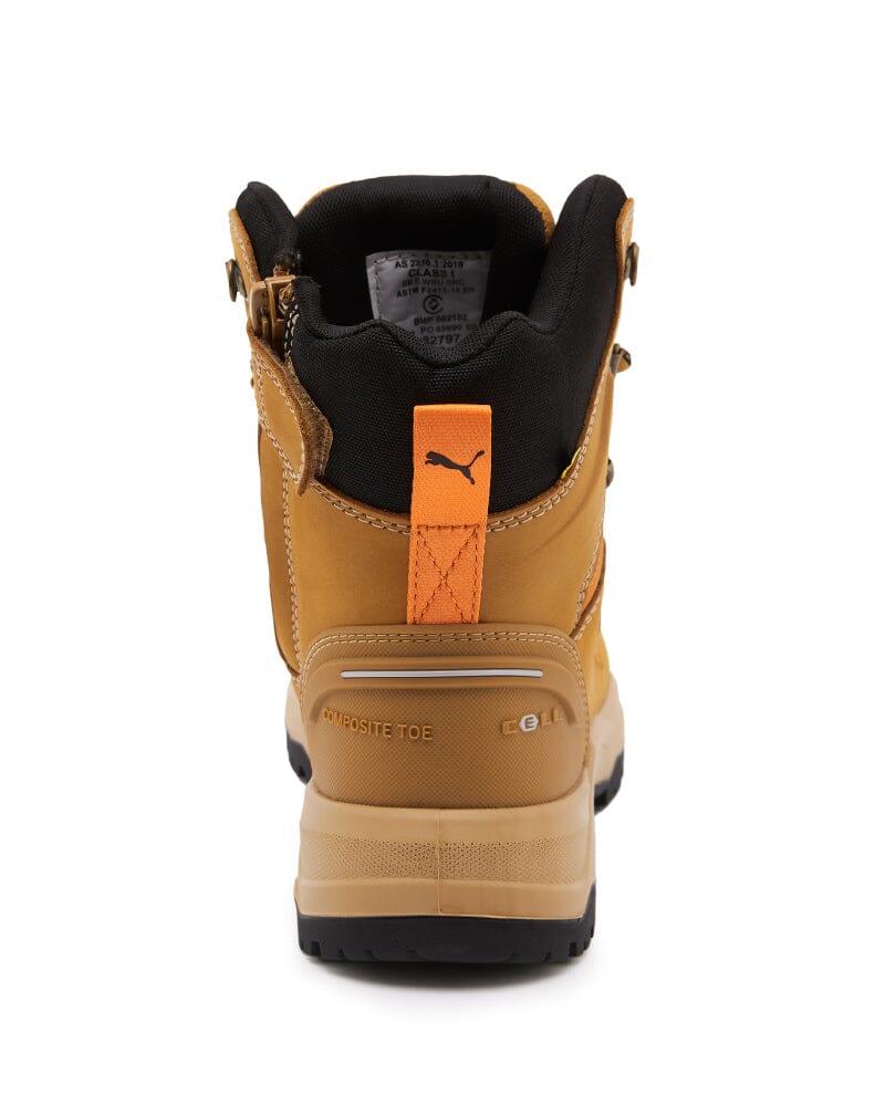 Iron Heavy Duty High Cut Safety Boot - Wheat - Image 3