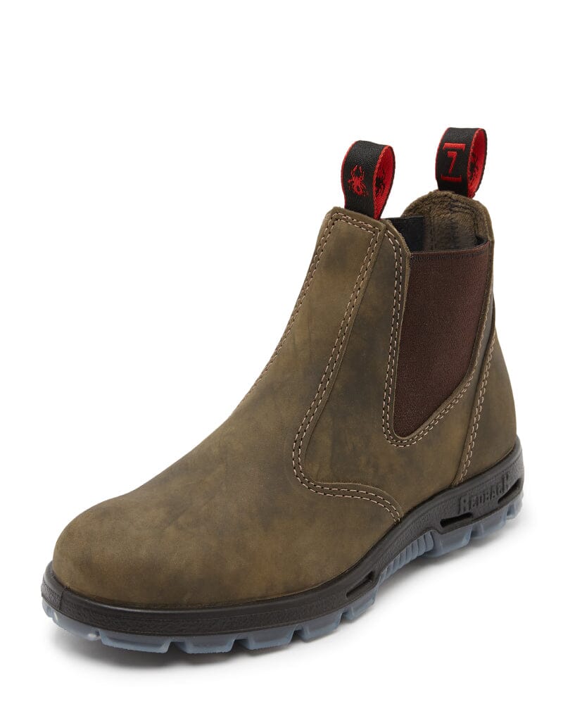 Bobcat Elastic Sided Non-Safety Work Boot - Iron Bark