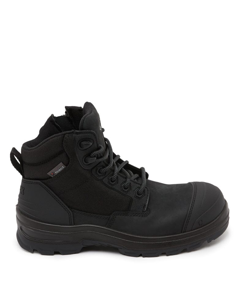 Lynx Zip Side Safety Boot - Black - Image 4