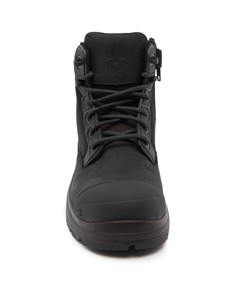 Lynx Zip Side Safety Boot - Black - Image 5