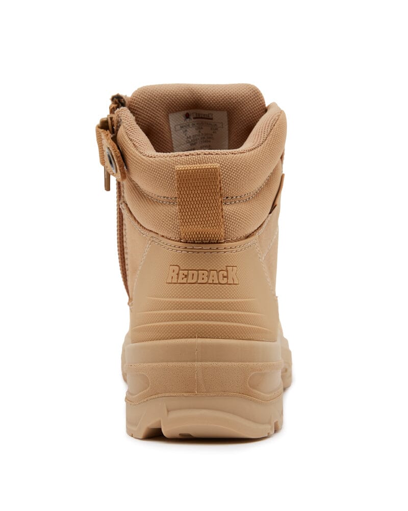 Lynx Zip Side Safety Boot - Wheat - Image 3