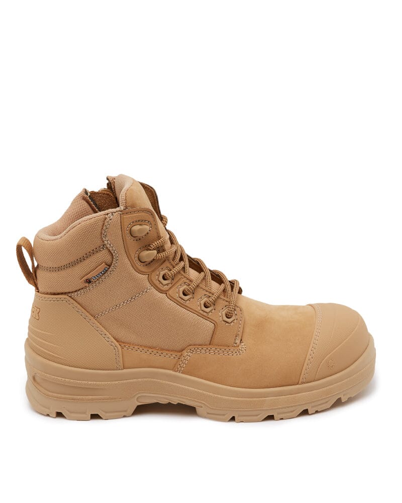 Lynx Zip Side Safety Boot - Wheat - Image 4