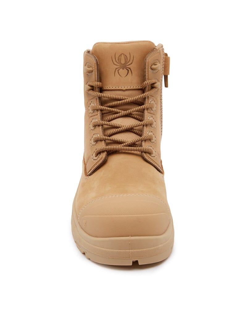 Lynx Zip Side Safety Boot - Wheat - Image 5