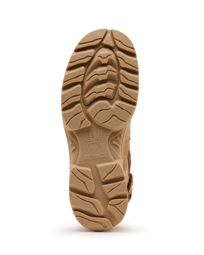 Lynx Zip Side Safety Boot - Wheat - Image 6