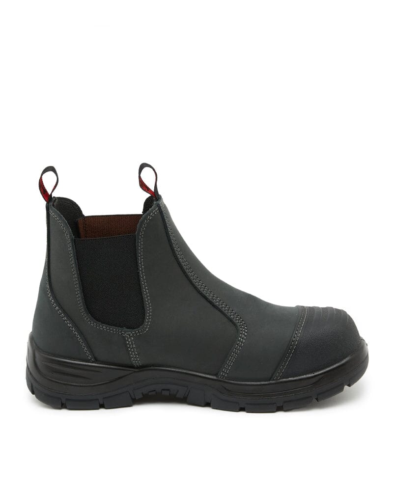 Chippy Elastic Side Safety Boot - Black - Image 4
