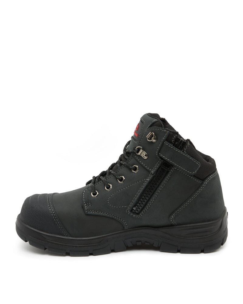 Digger Zip Side Safety Boot - Black - Image 2