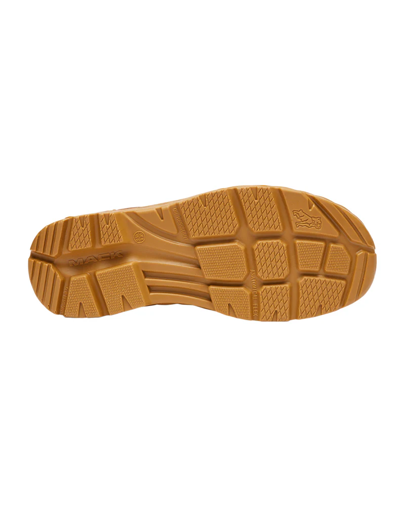 Shift Lace Up Safety Boot with Zip - Honey - Image 6
