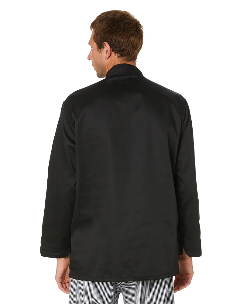 Somerset Chefs LS Jacket - Black - Image 4
