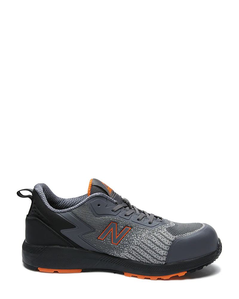 Speedware Safety Shoe - Grey/Orange - Image 4