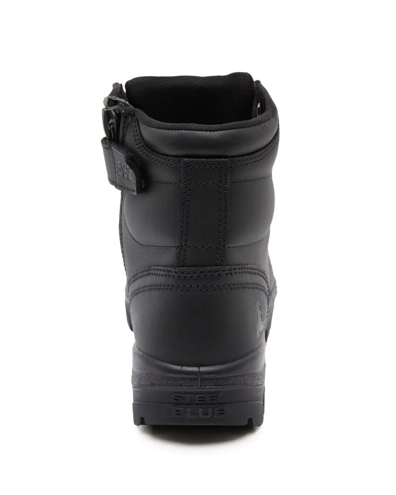Argyle Zip Scuff Cap Composite Safety Boot - Black - Image 3