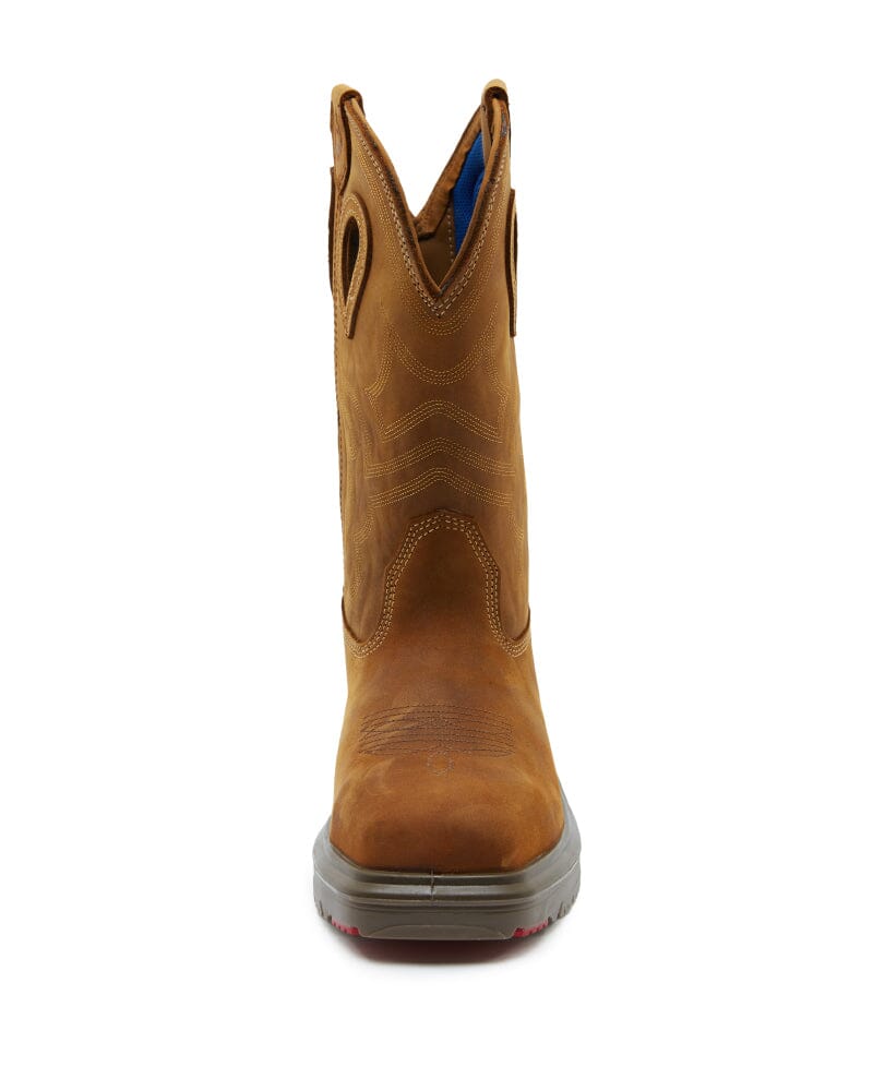 Blue Heeler Square Soft Toe - Distressed Brown - Image 6