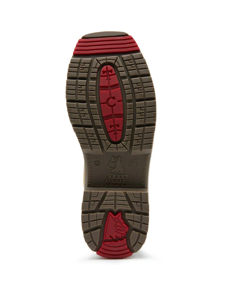 Blue Heeler Square Soft Toe - Distressed Brown - Image 7