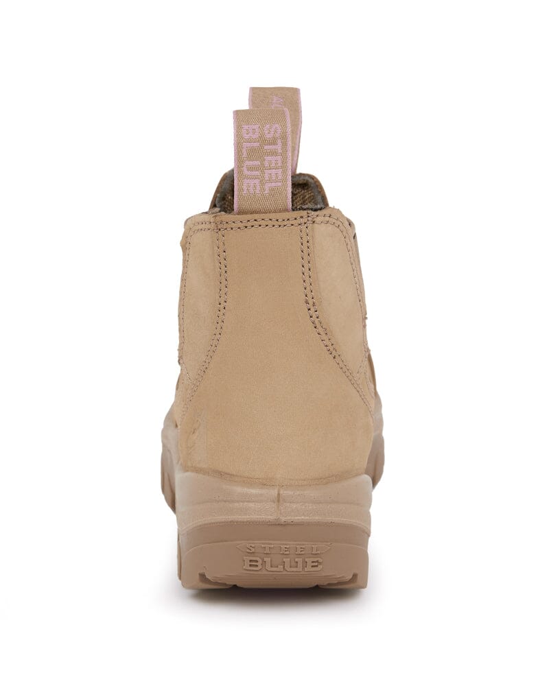 Ladies Hobart Scuff Safety Boot - Sand - Image 3