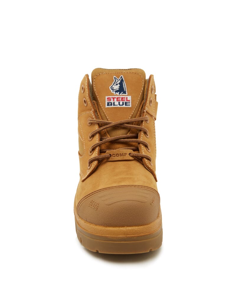 Parkes Zip Scuff Composite Safety Boot - Wheat - Image 5