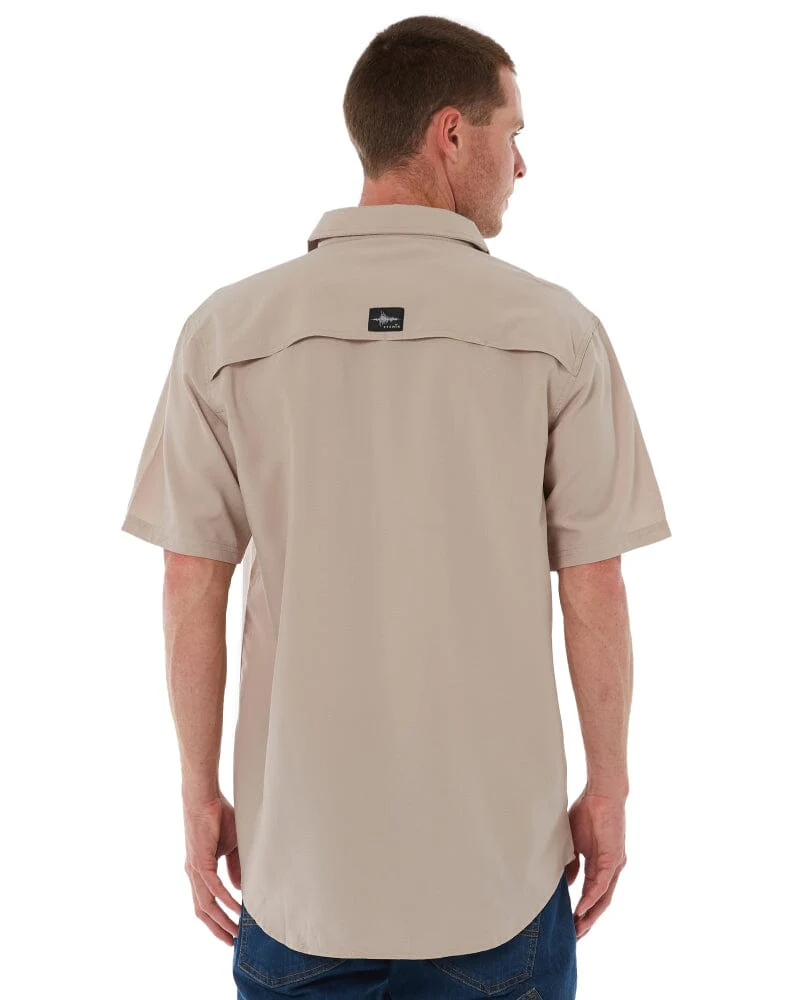 Outdoor Short Sleeve Shirt - Sand - Image 4