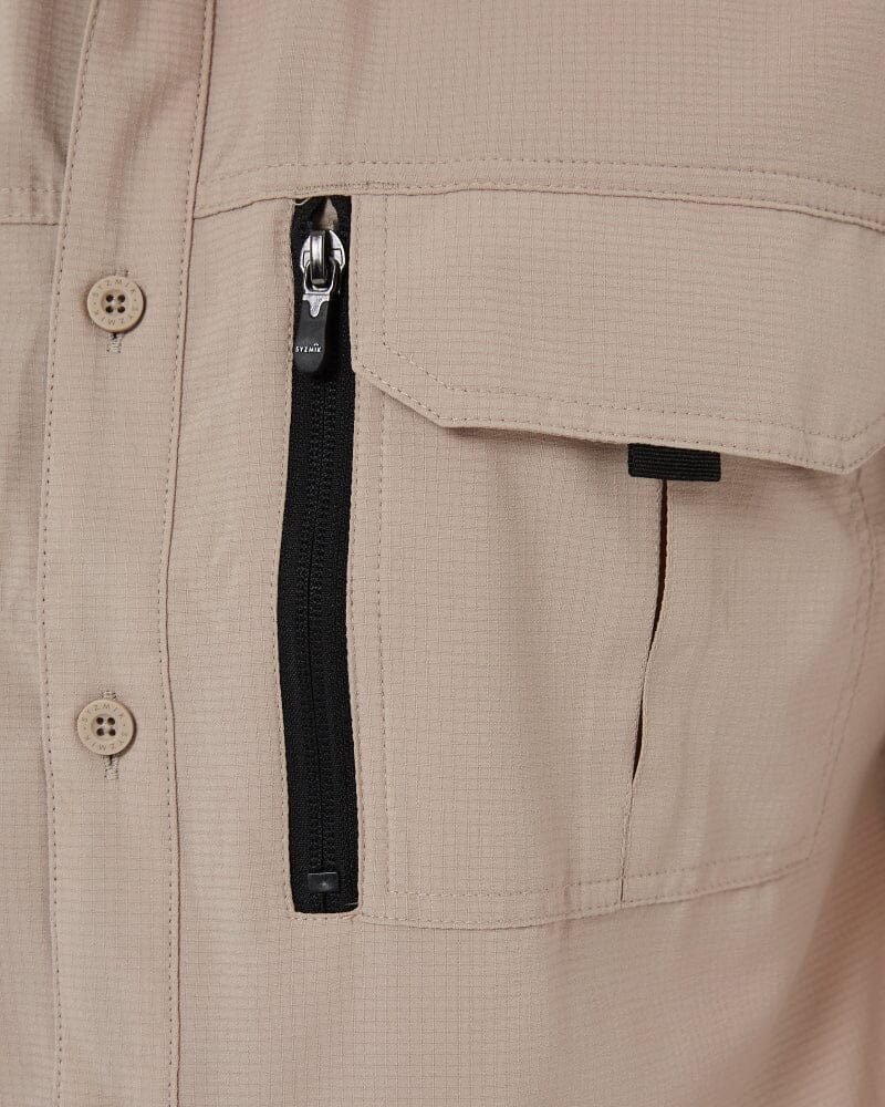 Outdoor Short Sleeve Shirt - Sand - Image 7