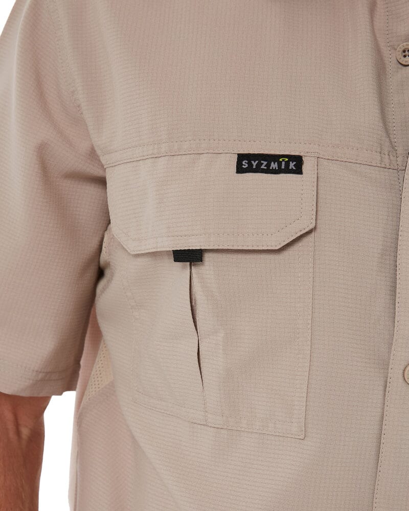 Outdoor Short Sleeve Shirt - Sand - Image 8