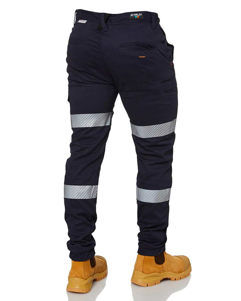 Taped Cuff Pant - Ink - Image 5