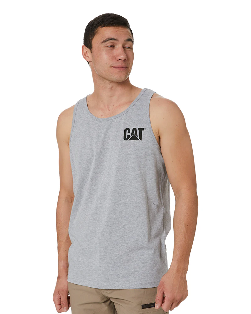 Trademark Singlet - Heather Grey - Image 3
