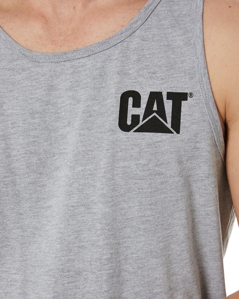 Trademark Singlet - Heather Grey - Image 5