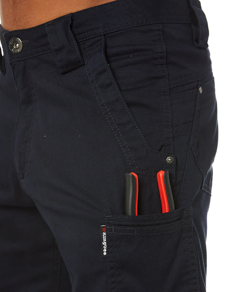 Tradies Short Short - Navy - Image 6