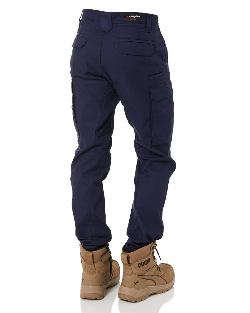 Tradies Stretch Cargo Pant - Navy - Image 5