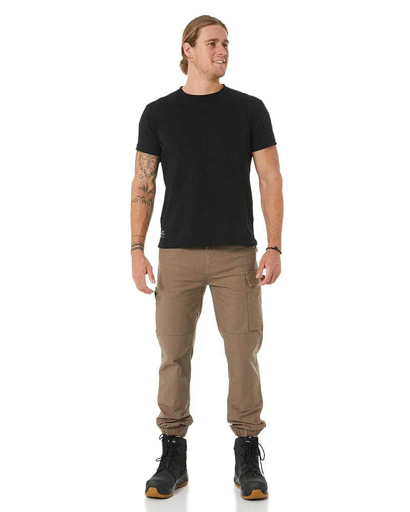 Caliper Cuffed Pant - Brindle - Image 2