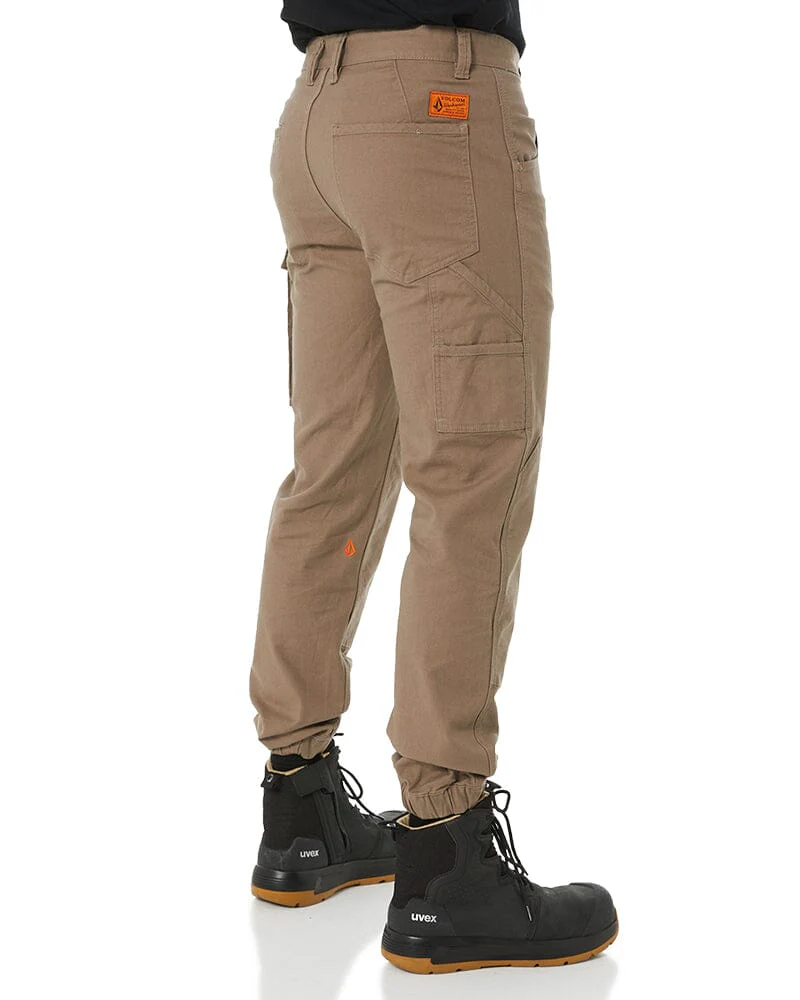 Caliper Cuffed Pant - Brindle - Image 5