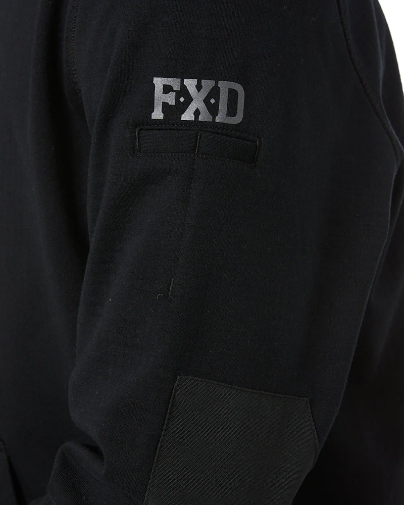 WF-1 Work Fleece Hoodie - Black - Image 5