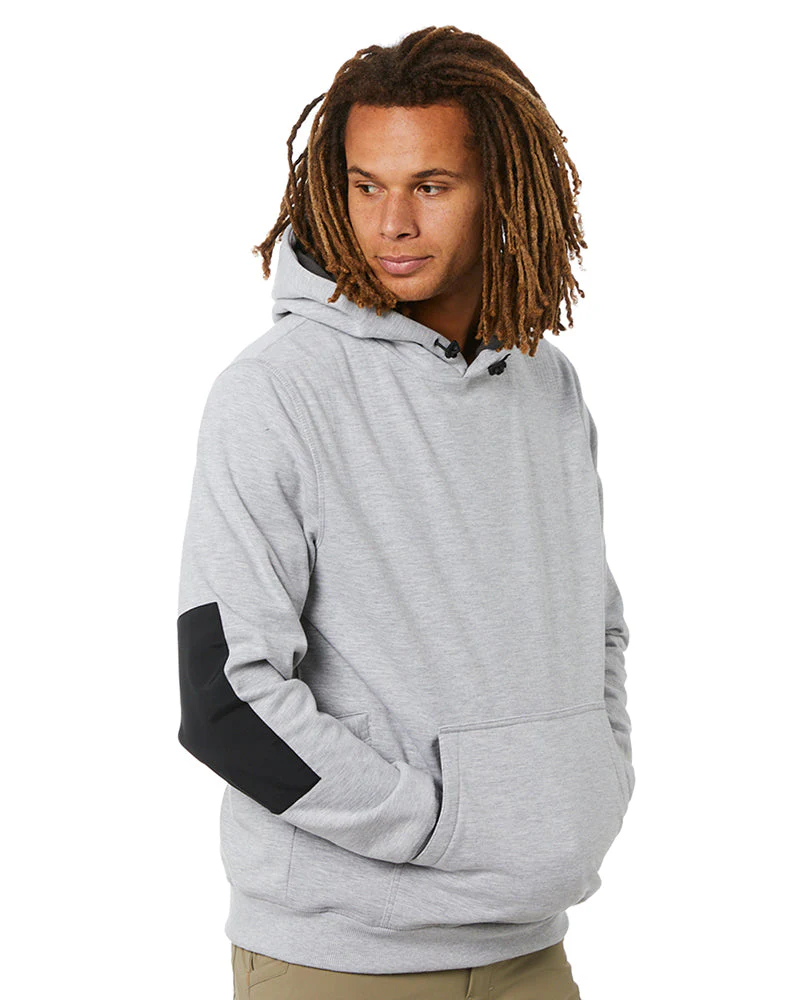 WF-1 Work Fleece Hoodie - Grey Marle - Image 3