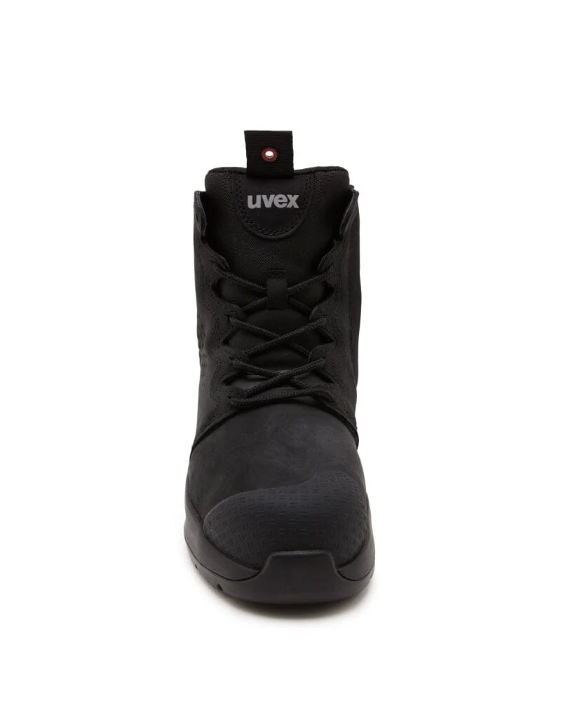 Womens 3 x-flow Zip Side Safety Boot - Black - Image 7