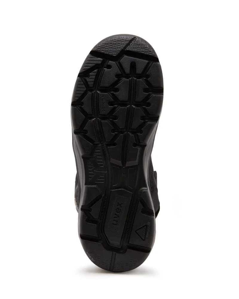 Womens 3 x-flow Zip Side Safety Boot - Black - Image 8