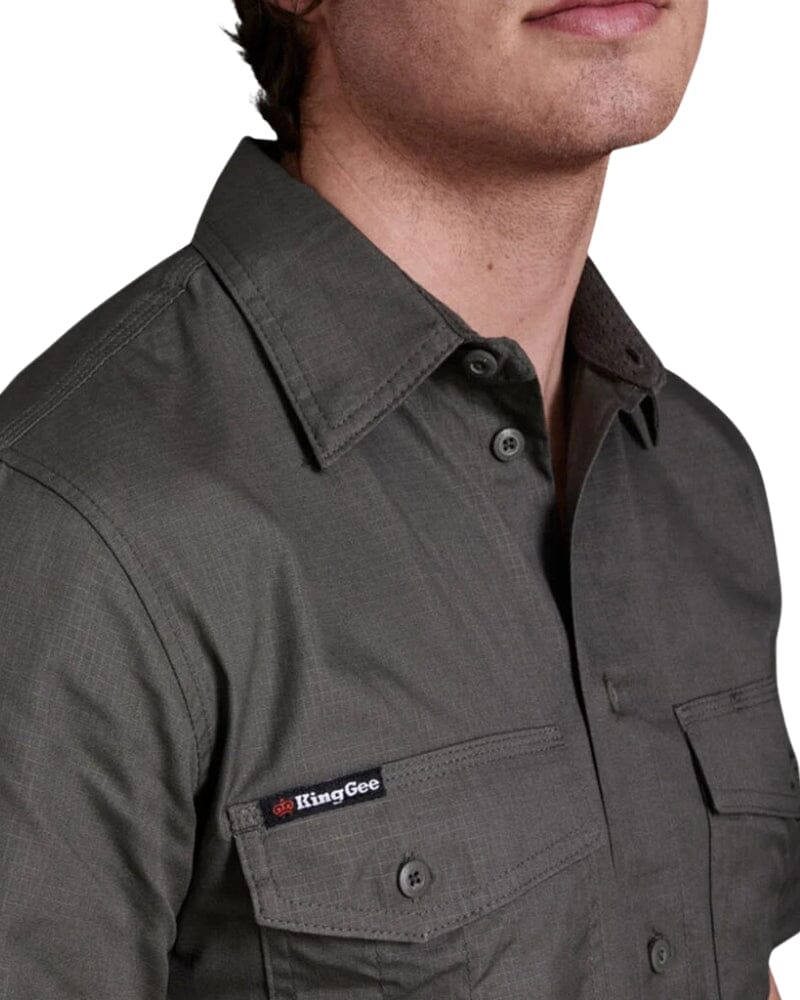 Workcool 2 Short Sleeve Shirt - Green - Image 3