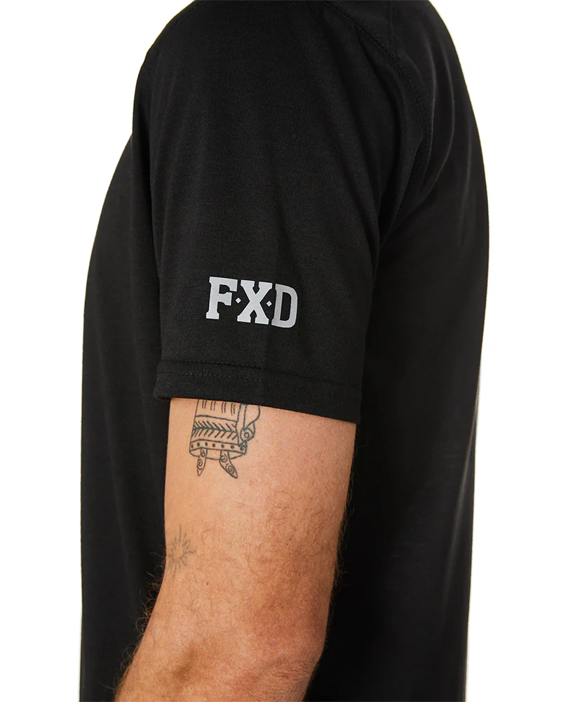WT.3 Tech Tee - Black - Image 5