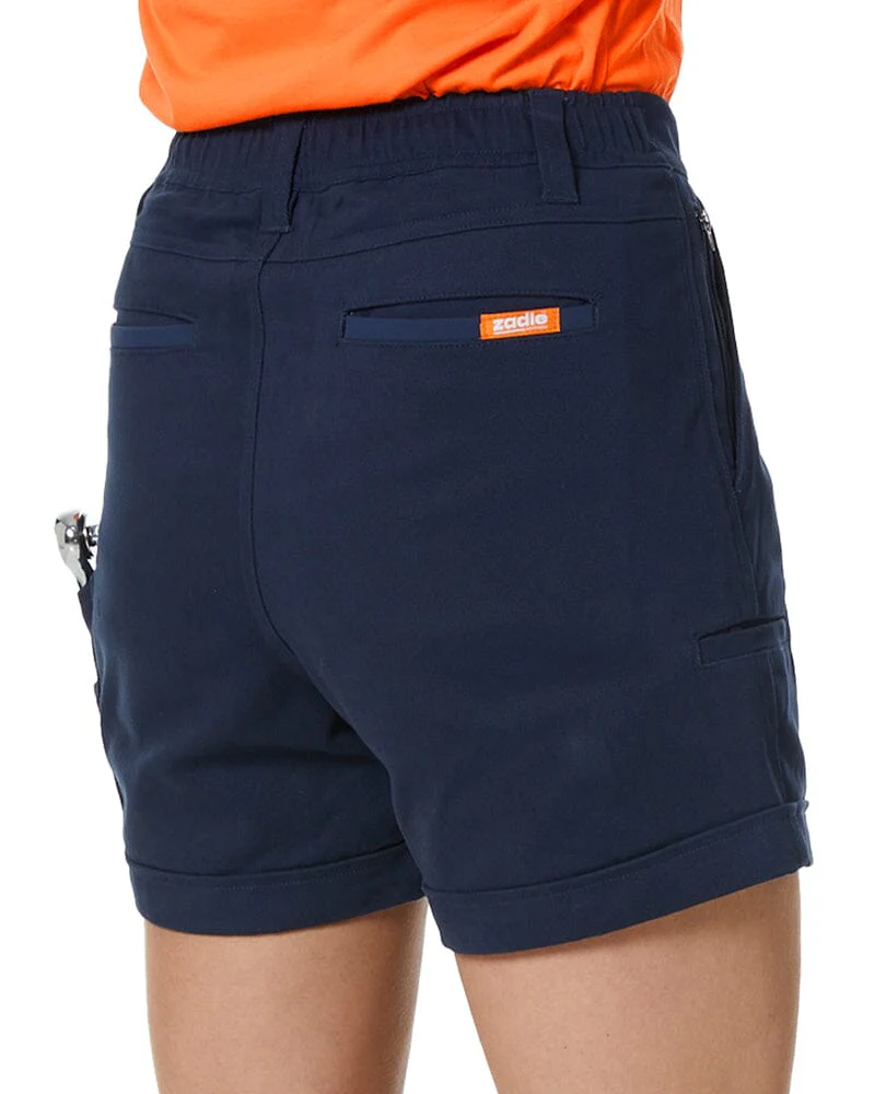 The Workz Womens Short - Navy - Image 5
