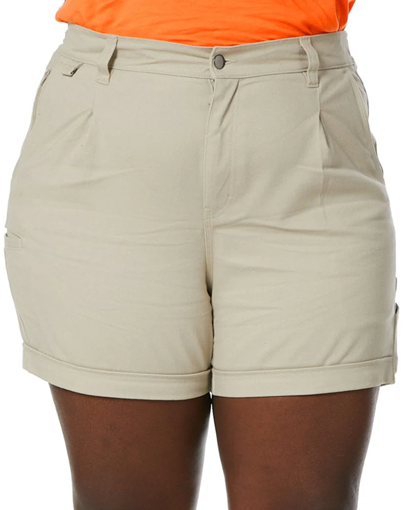The Workz Womens Short - Stone - Image 10