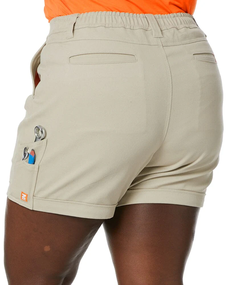 The Workz Womens Short - Stone - Image 12
